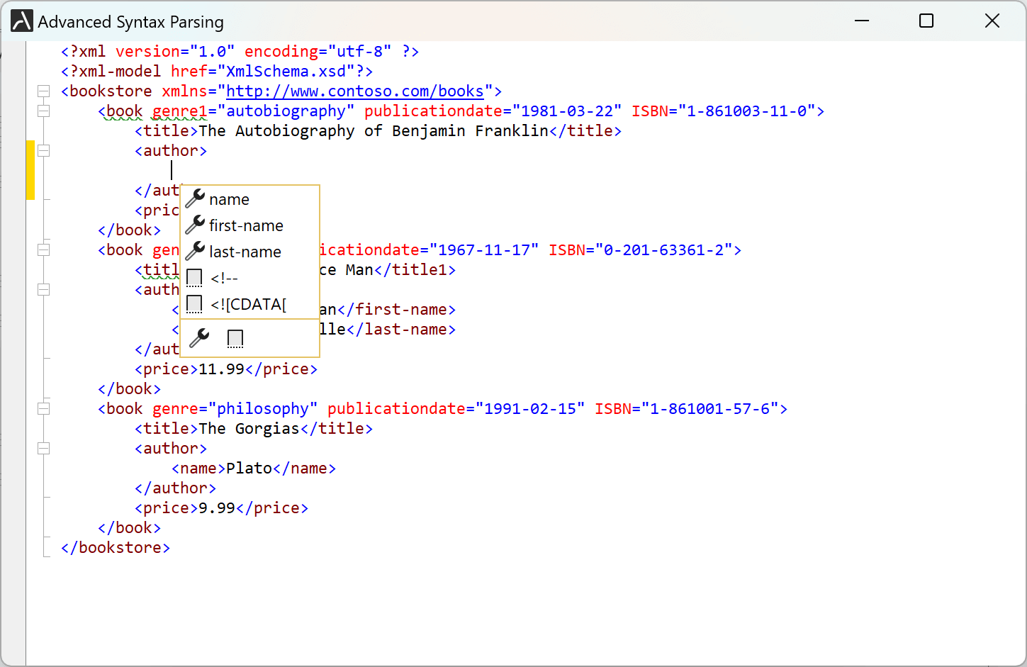 Advanced Parsers