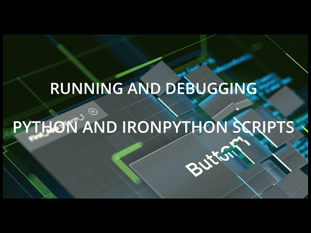 Running Python and IronPython scripts and projects